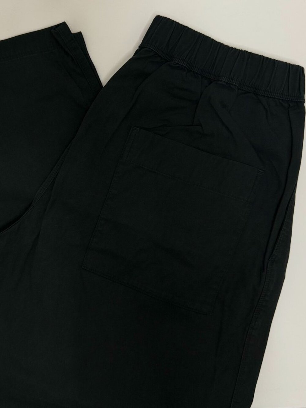 COS Women's Black Elastic Waist Barrel Jogger Sz S